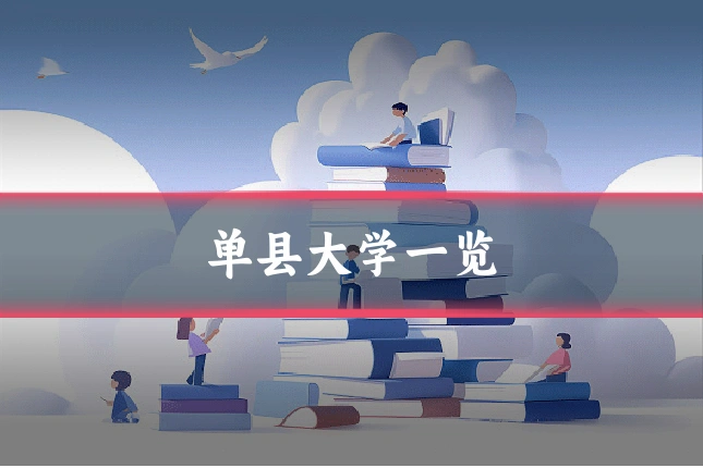 单县大学一览