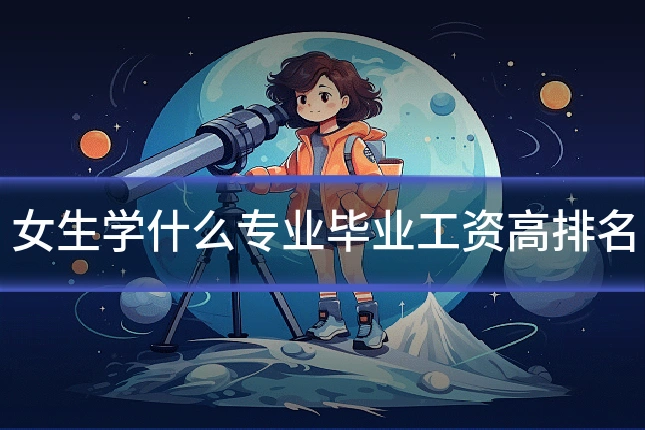 女生学什么专业毕业工资高排名