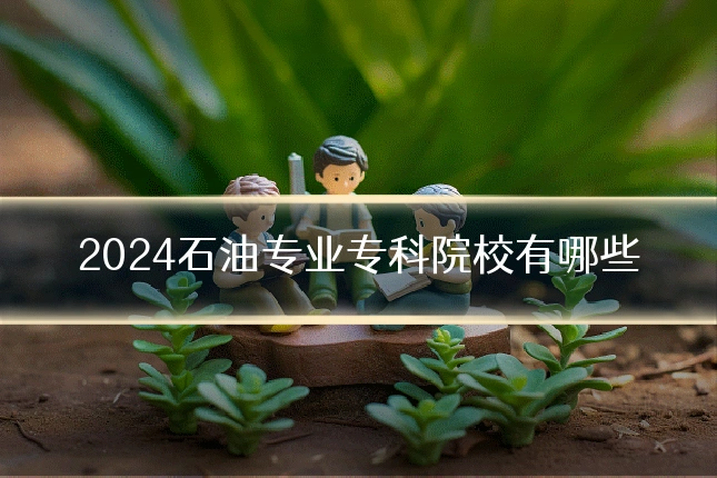 2024石油专业专科院校有哪些