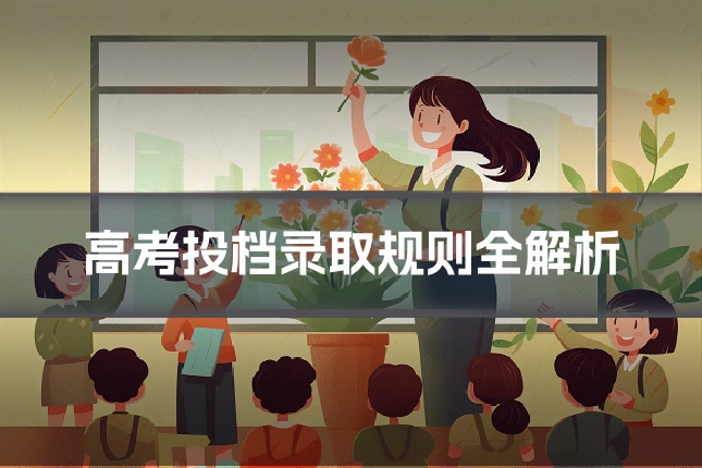 高考投档录取规则全解析