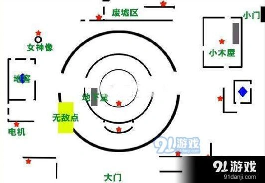 第五人格圣心医院密码机分布攻略