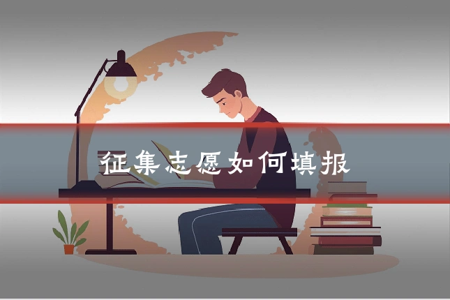 征集志愿如何填报