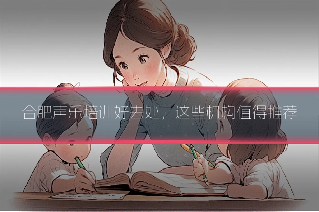 合肥声乐培训好去处，这些机构值得推荐
