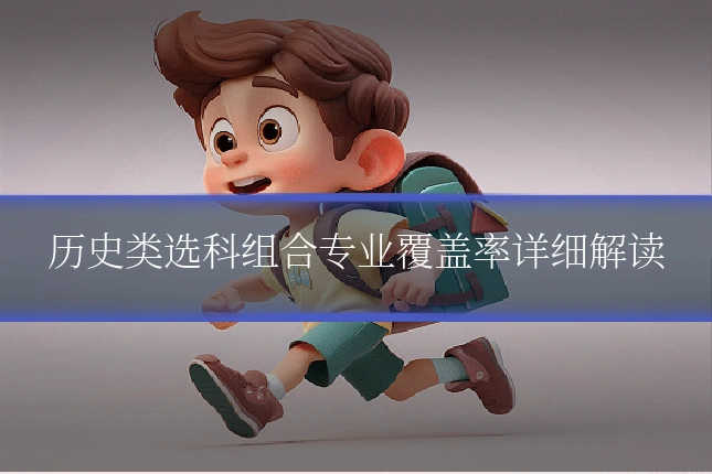 历史类选科组合专业覆盖率详细解读