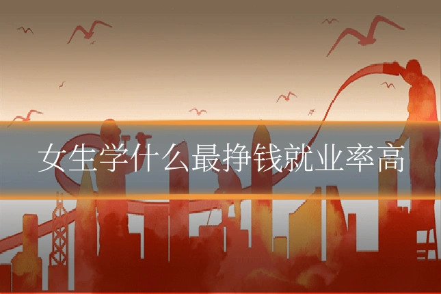 女生学什么最挣钱就业率高
