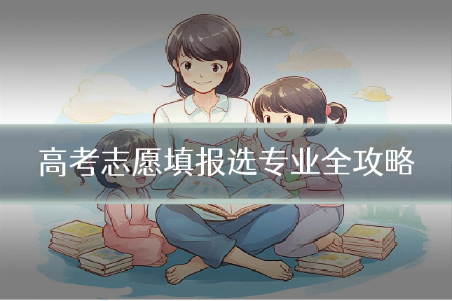 高考志愿填报选专业全攻略