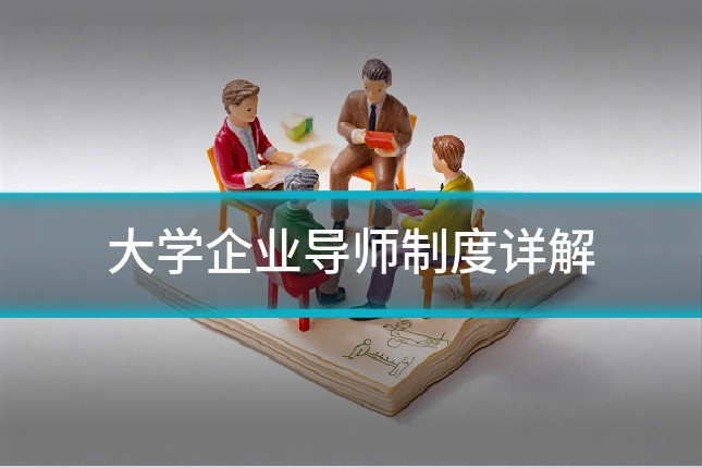 大学企业导师制度详解