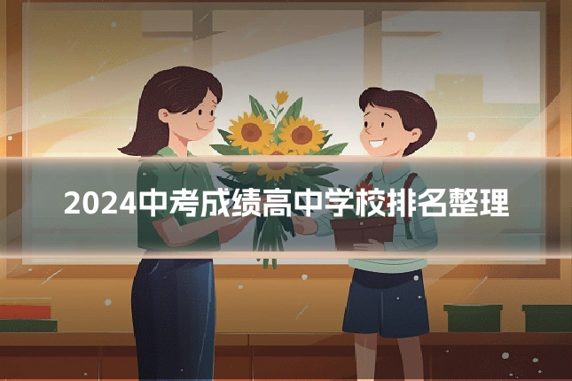 2024中考成绩高中学校排名整理