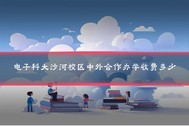 电子科大沙河校区中外合作办学收费多少
