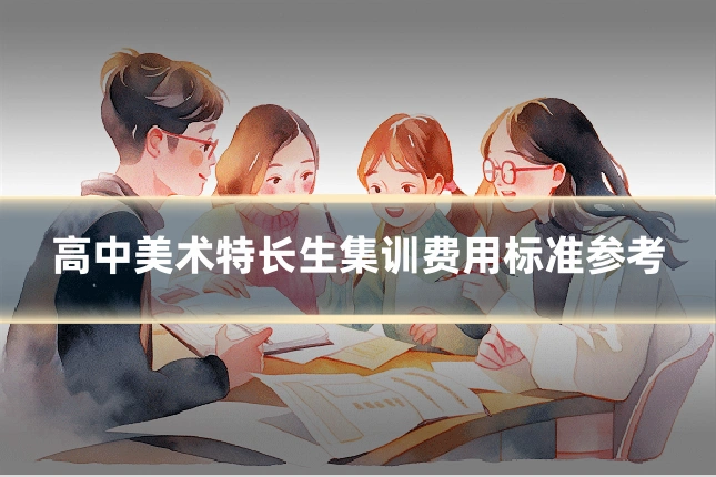 高中美术特长生集训费用标准参考