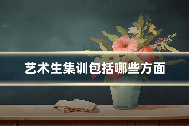 艺术生集训包括哪些方面