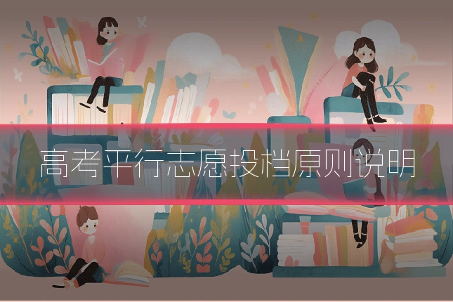 高考平行志愿投档原则说明