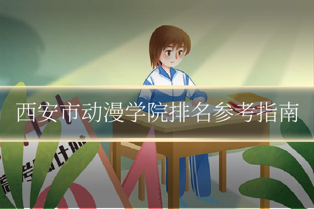 西安市动漫学院排名参考指南
