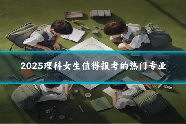 2025理科女生值得报考的热门专业