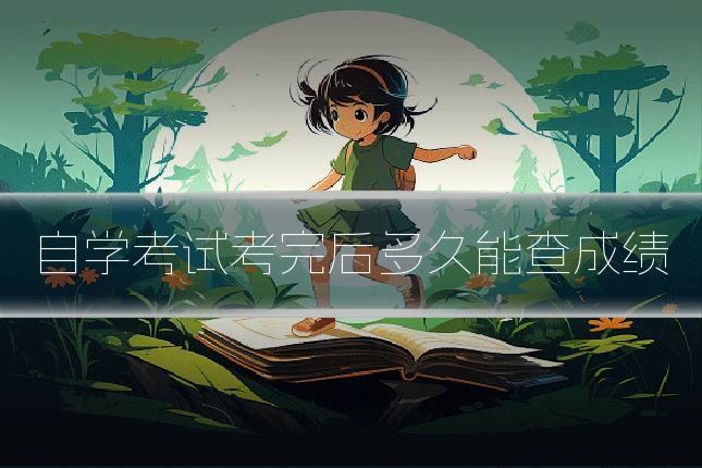 自学考试考完后多久能查成绩