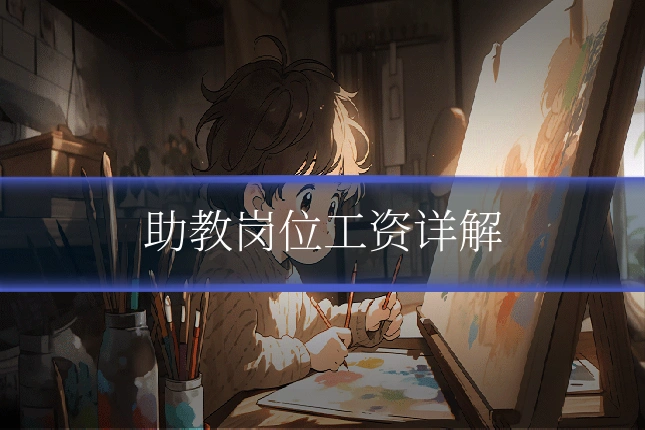助教岗位工资详解