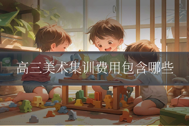 高三美术集训费用包含哪些