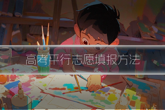 高考平行志愿填报方法