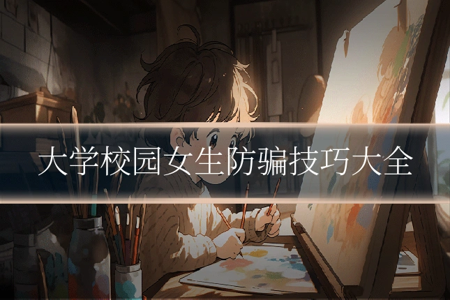 大学校园女生防骗技巧大全