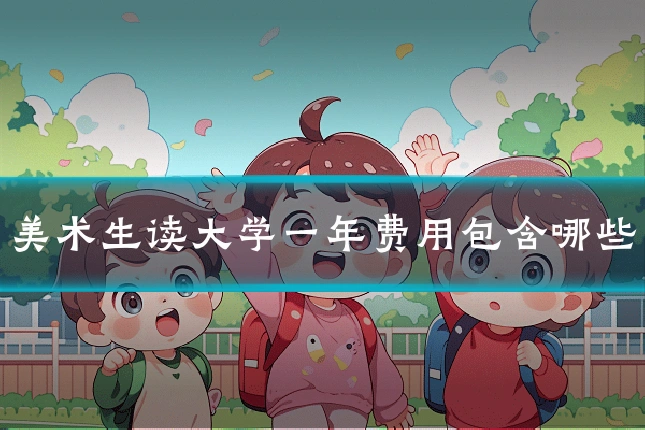 美术生读大学一年费用包含哪些