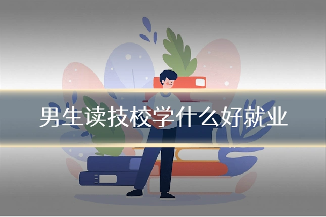 男生读技校学什么好就业