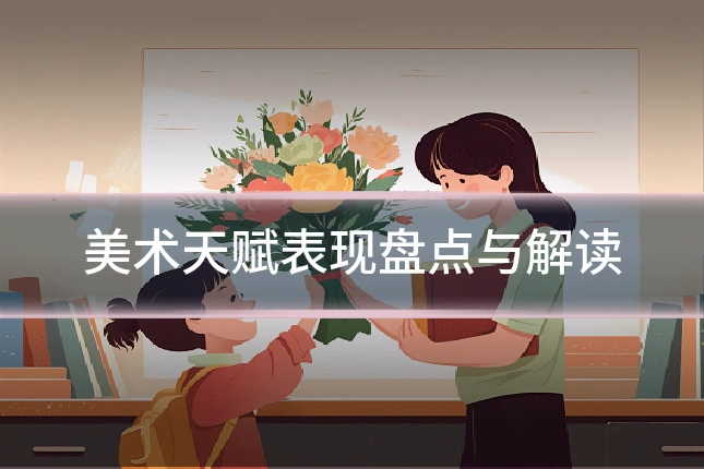 美术天赋表现盘点与解读