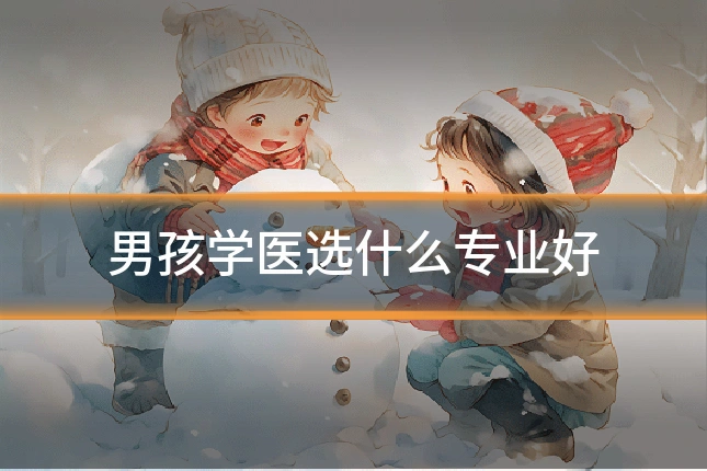男孩学医选什么专业好