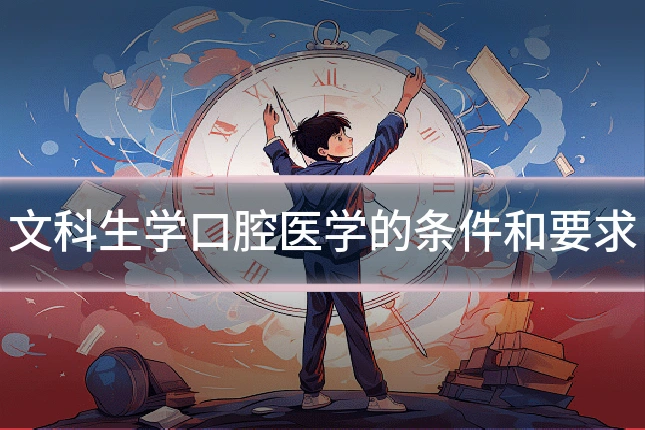 文科生学口腔医学的条件和要求