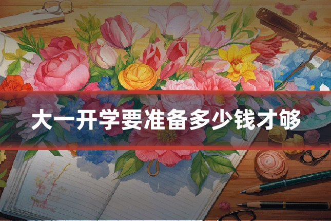 大一开学要准备多少钱才够