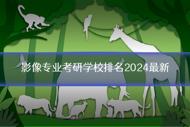 影像专业考研学校排名2024最新