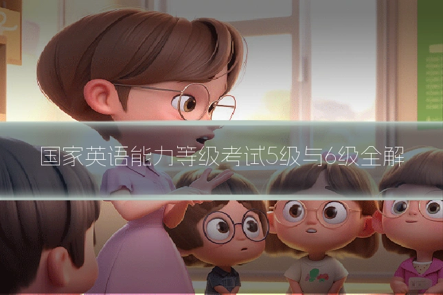 国家英语能力等级考试5级与6级全解