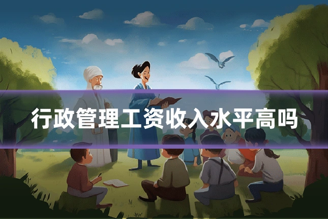 行政管理工资收入水平高吗