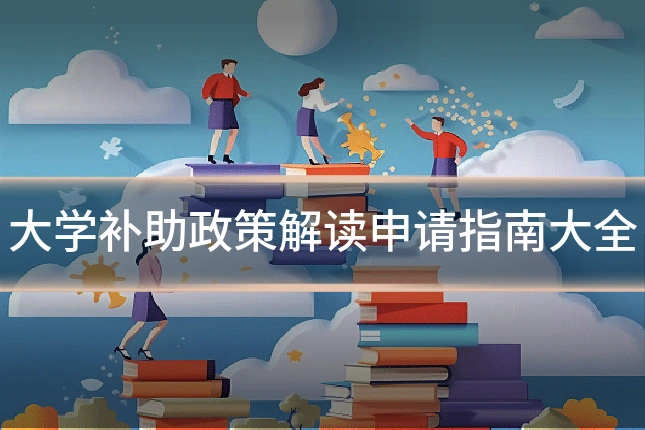 大学补助政策解读申请指南大全