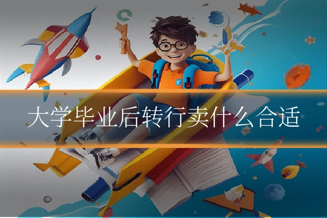 大学毕业后转行卖什么合适