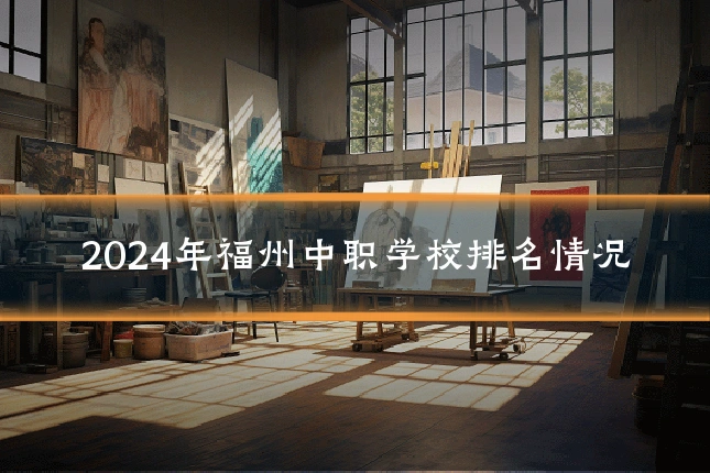 2024年福州中职学校排名情况
