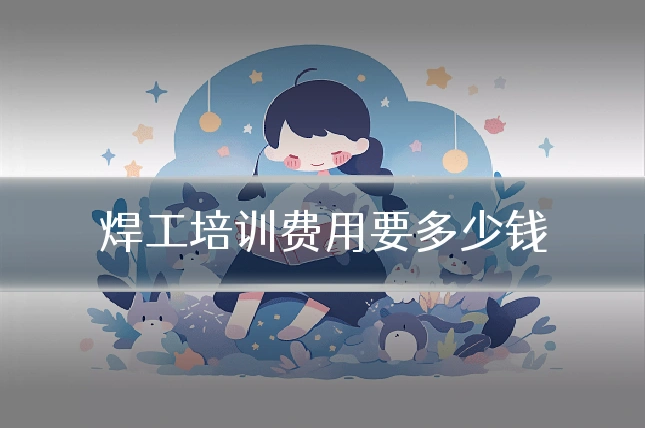 焊工培训费用要多少钱