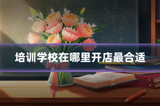 培训学校在哪里开店最合适