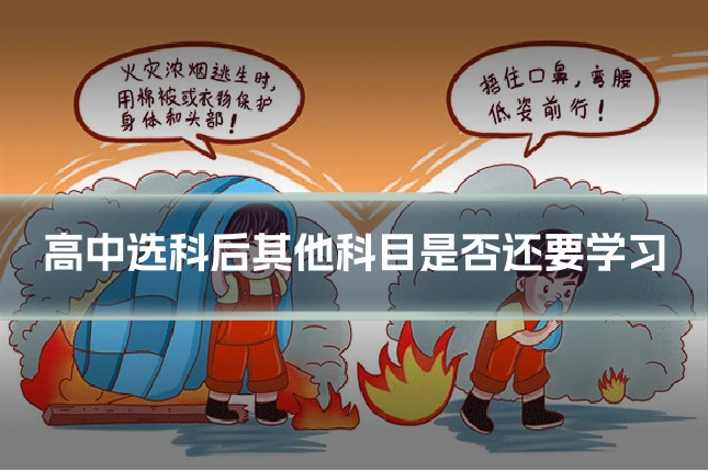 高中选科后其他科目是否还要学习