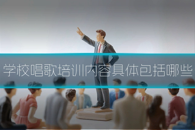 学校唱歌培训内容具体包括哪些