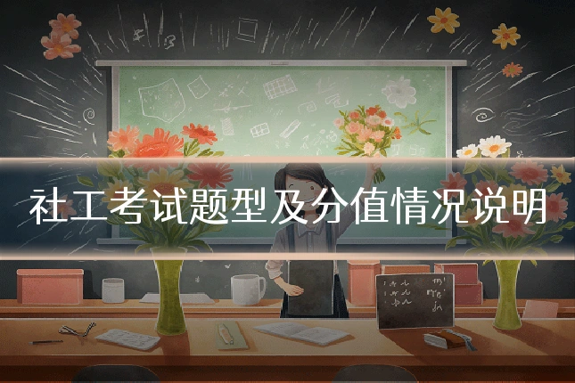社工考试题型及分值情况说明