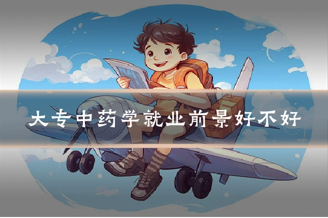 大专中药学就业前景好不好