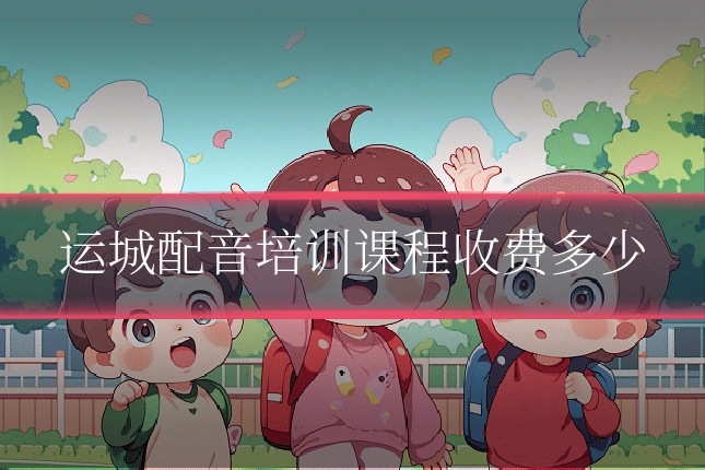 运城配音培训课程收费多少