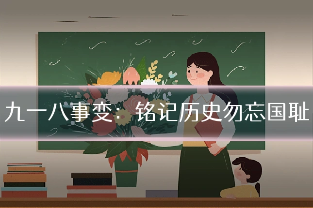 九一八事变：铭记历史勿忘国耻
