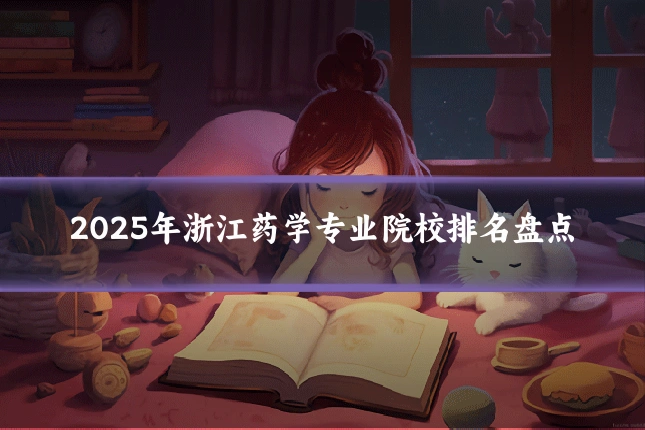 2025年浙江药学专业院校排名盘点
