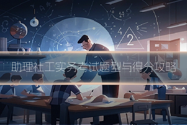 助理社工实务考试题型与得分攻略