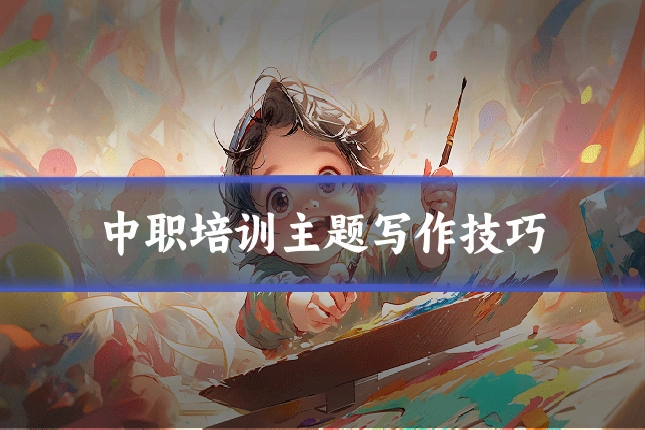 中职培训主题写作技巧