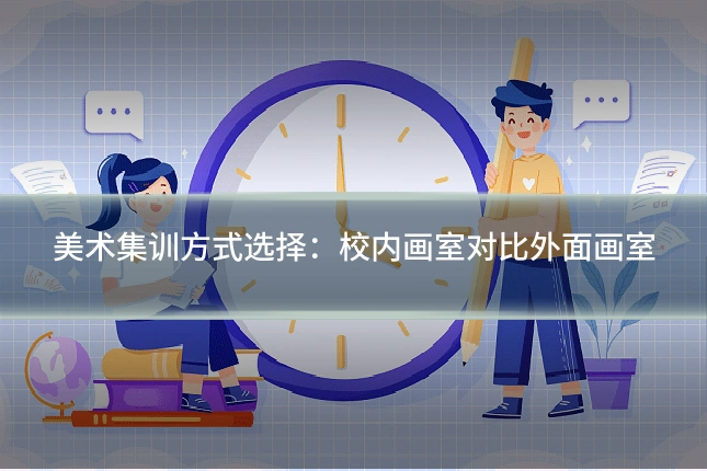 美术集训方式选择：校内画室对比外面画室