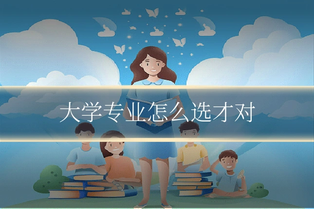 大学专业怎么选才对