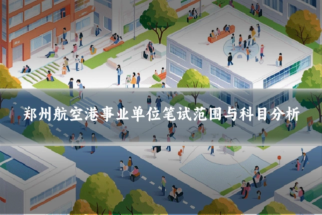郑州航空港事业单位笔试范围与科目分析