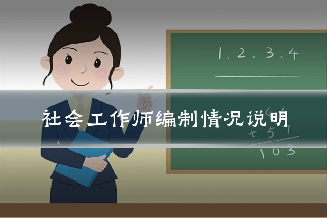 社会工作师编制情况说明